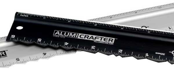 Alumicolor 12 Steel Edge AlumiCutter - Black
