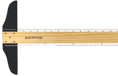 Alumicolor 82924 - 24 Wood/Acrylic T-Square